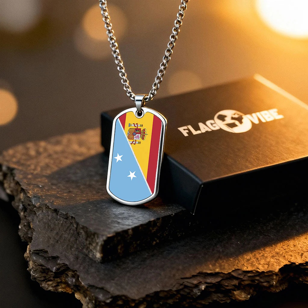 Customizable Flag Necklace - Image 3