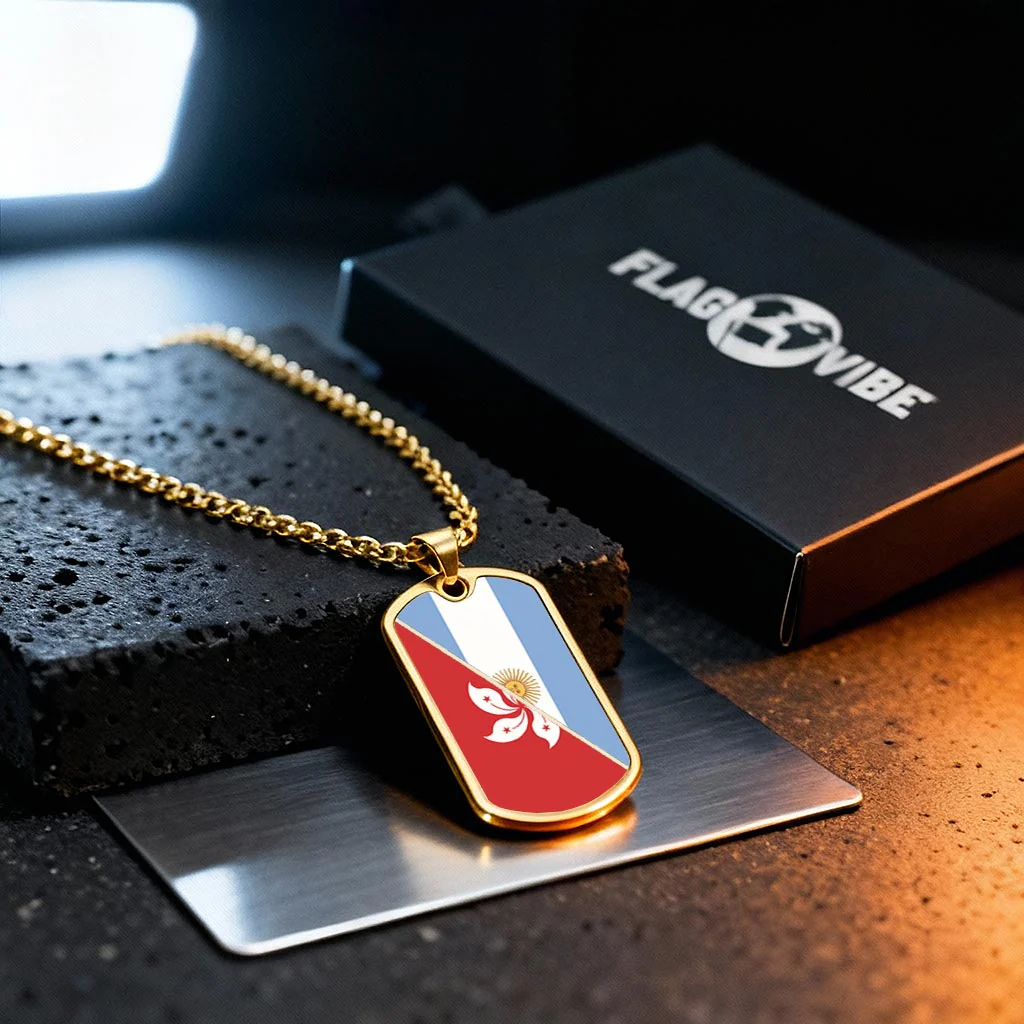 Customizable Flag Necklace - Image 5