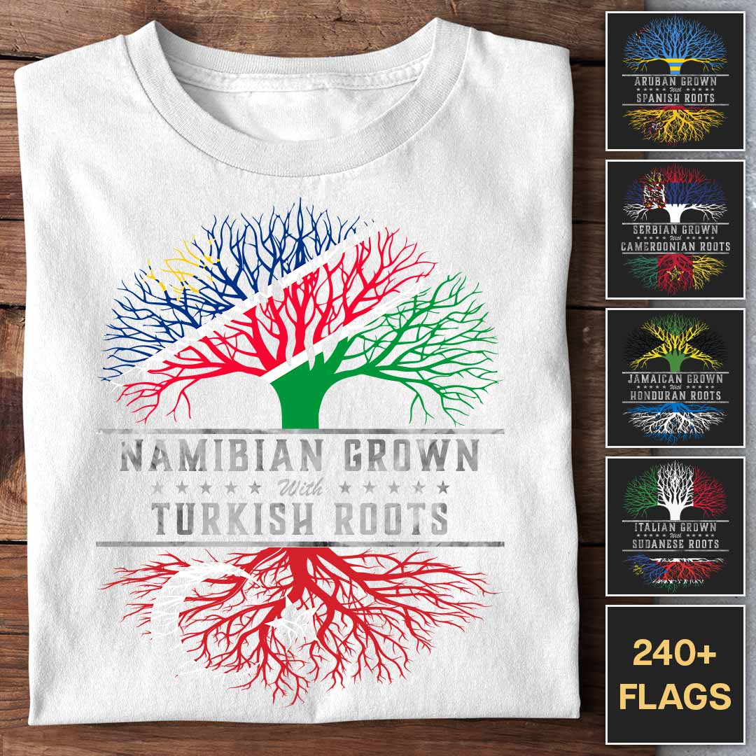 Grown with Roots - Customizable T-Shirt - Image 3