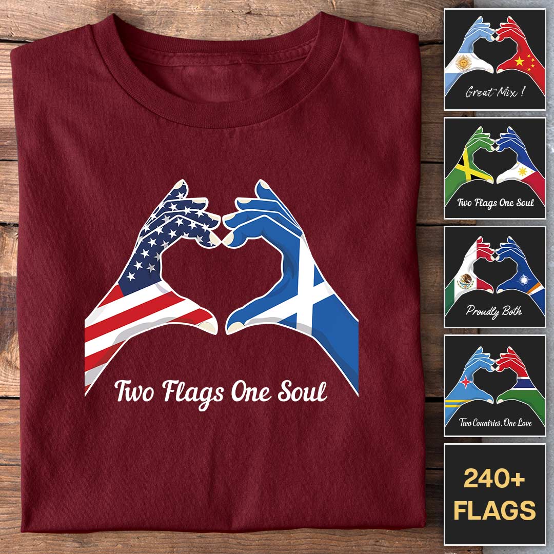 Heart of Two Hands - Customizable T-Shirt - Image 2