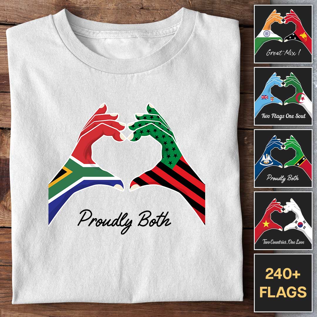 Heart of Two Hands - Customizable T-Shirt - Image 3