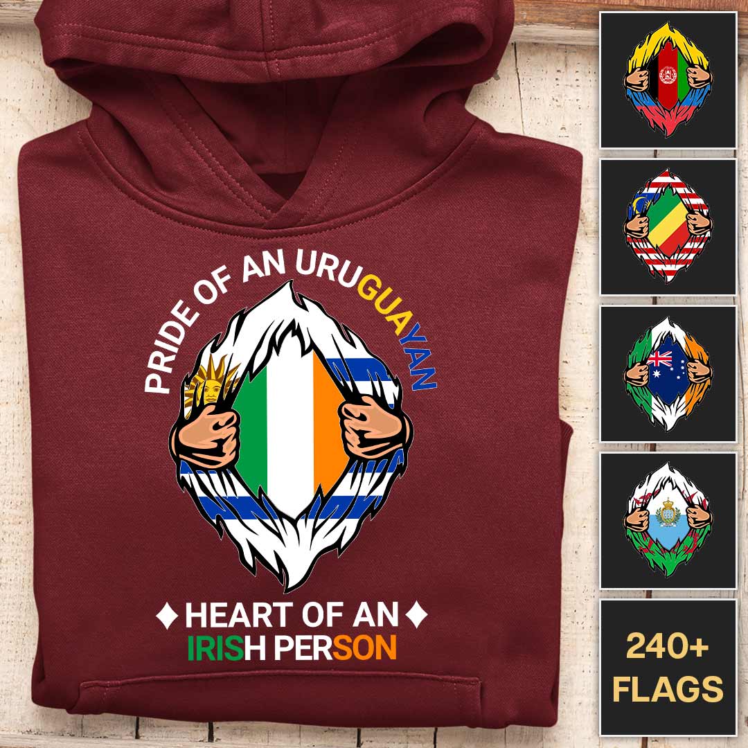 Pride of, Heart of - Customizable Hoodie - Image 2